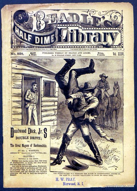 Beadle's Half Dime Library No. 898