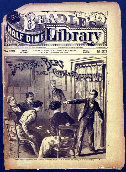 Beadle's Half Dime Library, No. 899