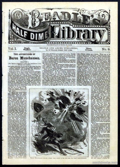 Beadle's Half Dime Library, No. 9