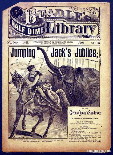Beadle's Half Dime Library No. 900