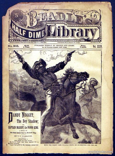 Beadle's Half Dime Library No. 905
