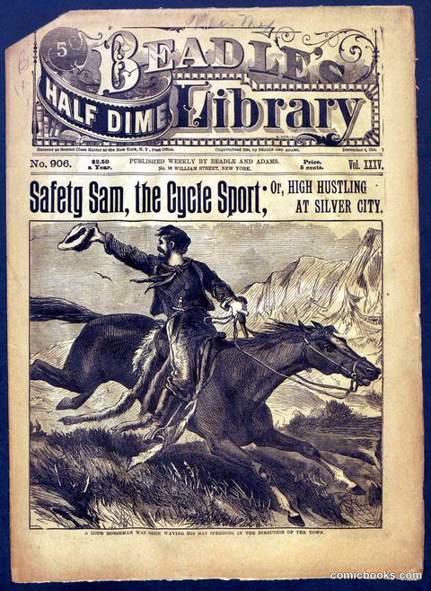 Beadle's Half Dime Library No. 906