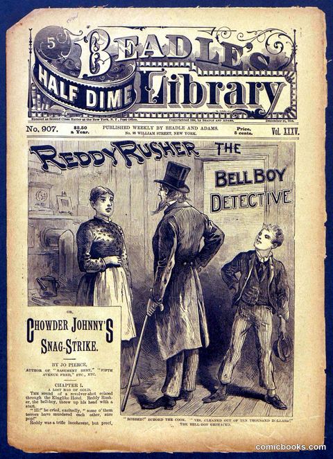 Beadle's Half Dime Library No. 907