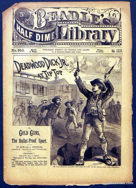 Beadle's Half Dime Library No. 910
