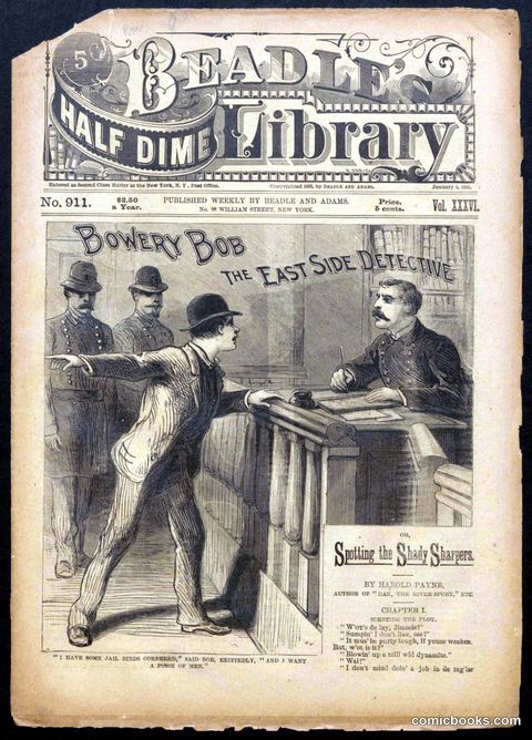 Beadle's Half Dime Library No. 911