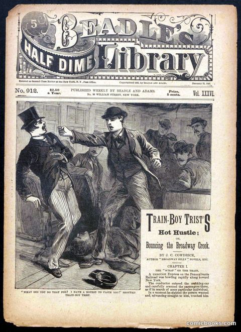 Beadle's Half Dime Library No. 912