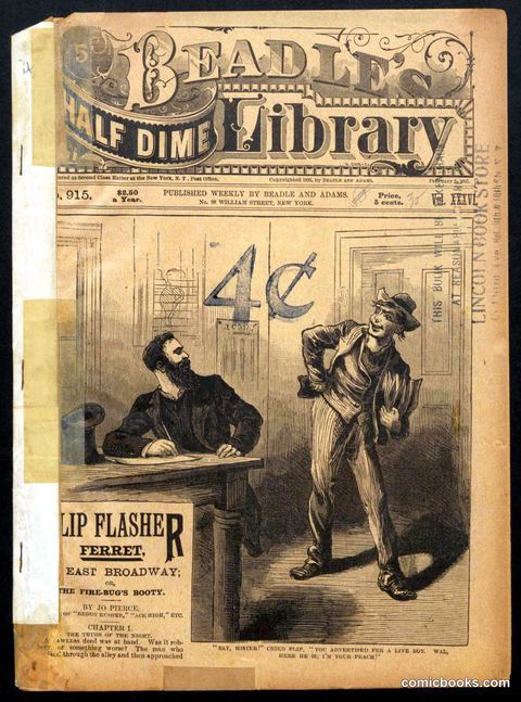 Beadle's Half Dime Library, No. 915
