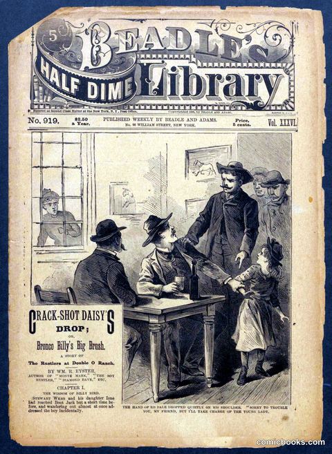 Beadle's Half Dime Library No. 919