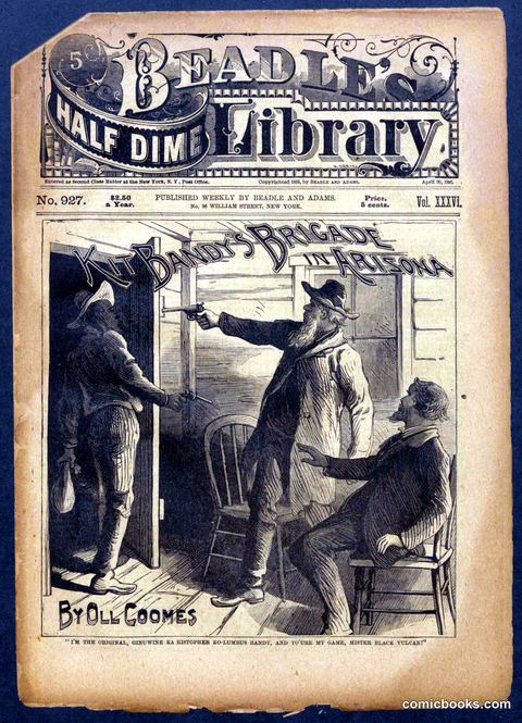 Beadle's Half Dime Library, No. 927