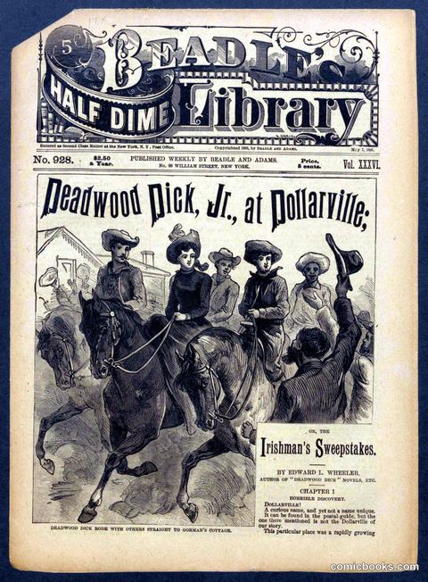 Beadle's Half Dime Library No. 928