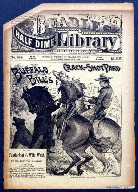 Beadle's Half Dime Library No. 929