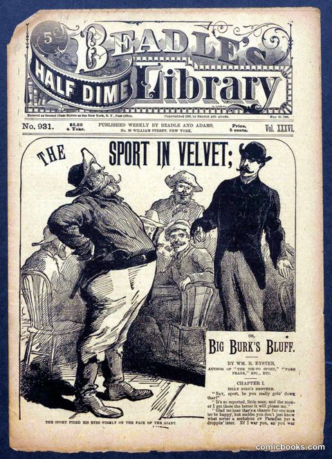 Beadle's Half Dime Library No. 931