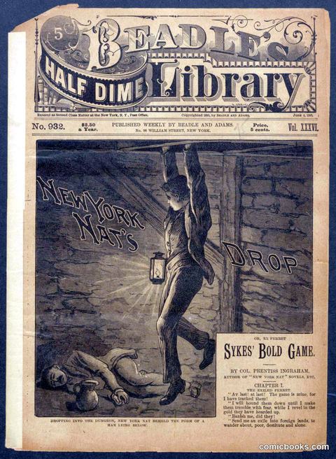 Beadle's Half Dime Library No. 932