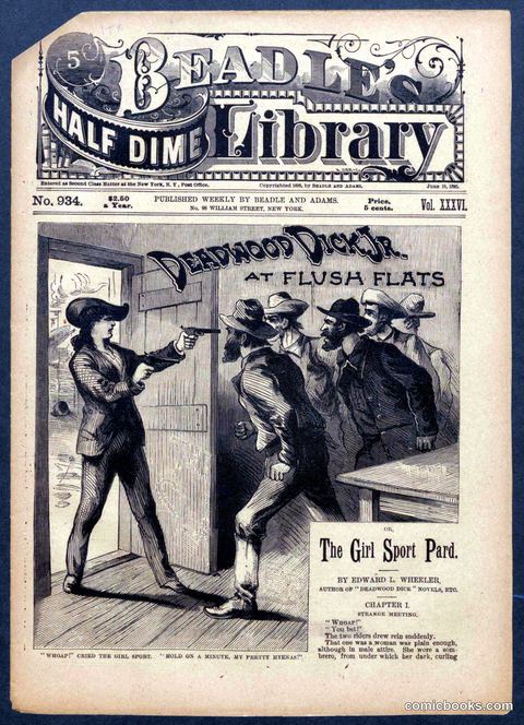 Beadle's Half Dime Library, No. 934