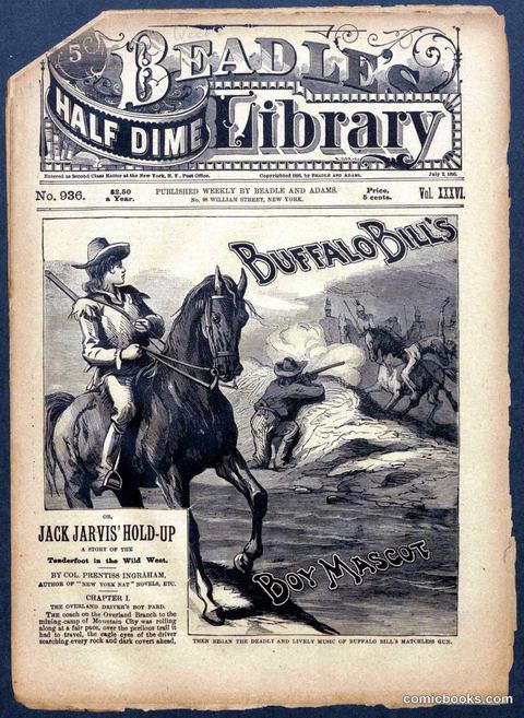 Beadle's Half Dime Library No. 936