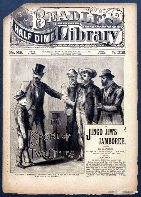 Beadle's Half Dime Library, No. 938