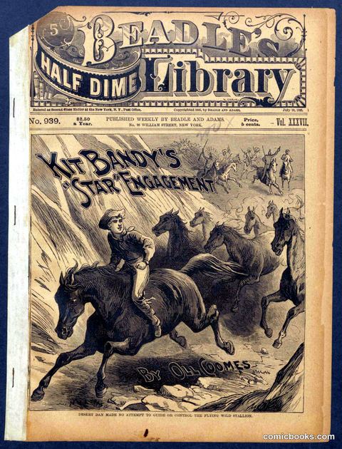 Beadle's Half Dime Library No. 939