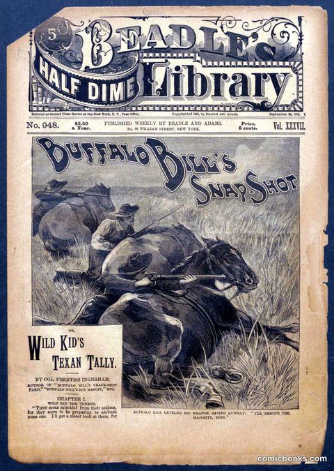 Beadle's Half Dime Library No. 948