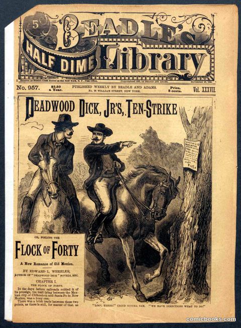 Beadle's Half Dime Library No. 957