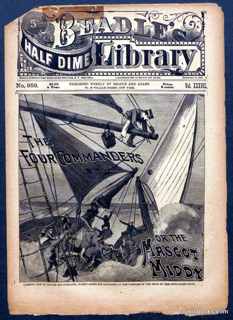 Beadle's Half Dime Library No. 959