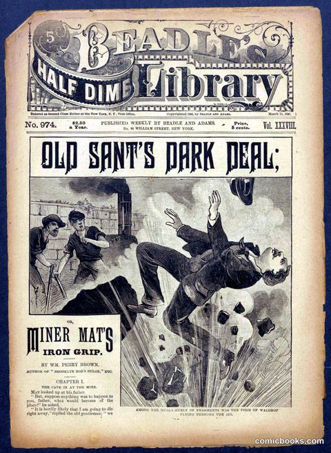 Beadle's Half Dime Library No. 974