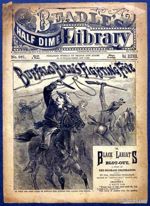 Beadle's Half Dime Library No. 981