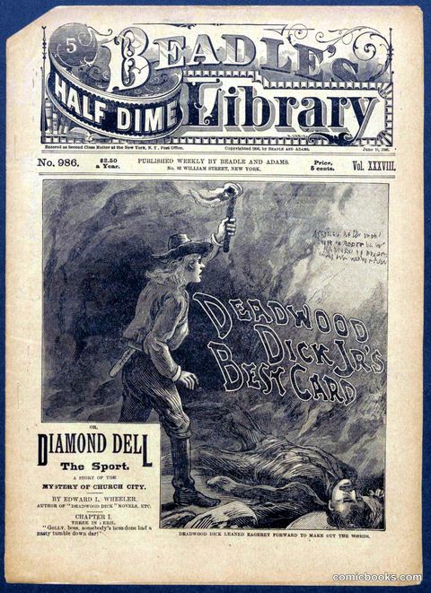 Beadle's Half Dime Library, No. 986