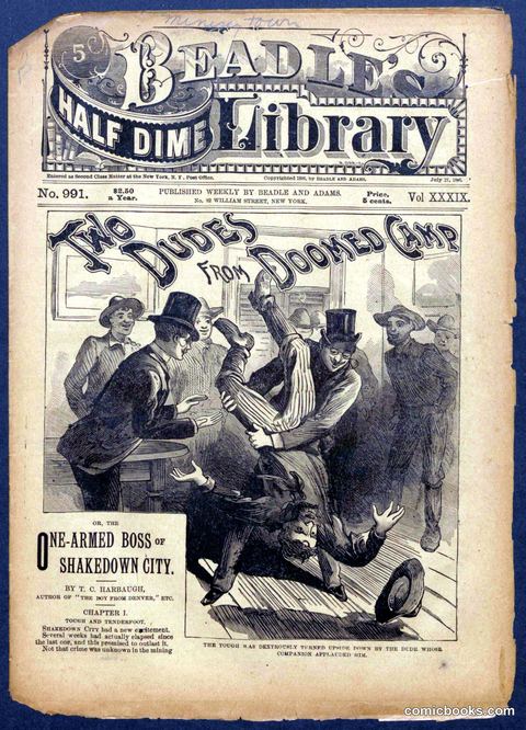 Beadle's Half Dime Library No. 991
