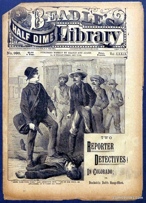 Beadle's Half Dime Library No. 996