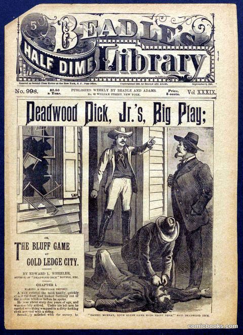 Beadle's Half Dime Library No. 998