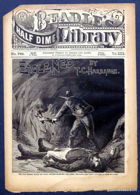 Beadle's Half Dime Library No. 768