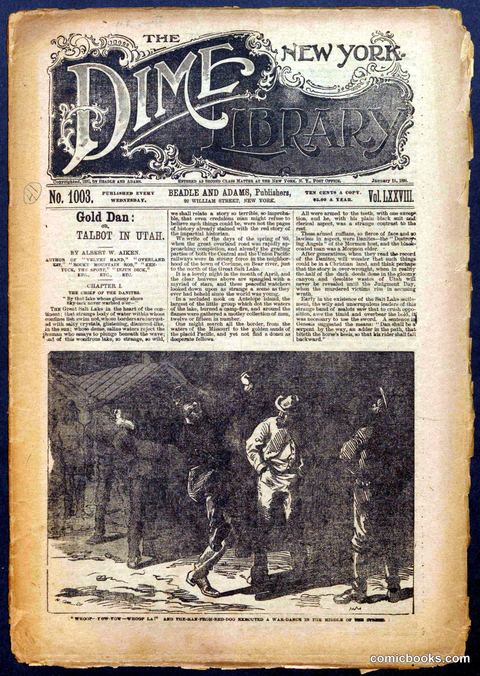 Beadle's New York Dime Library No. 1003
