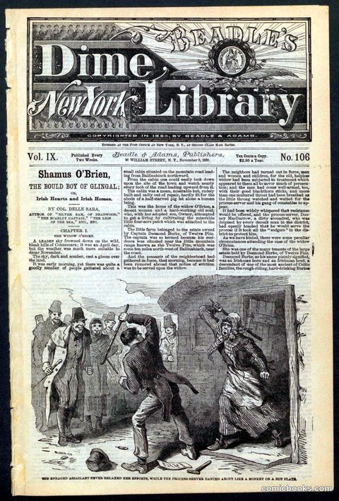 Beadle's New York Dime Library, No. 106