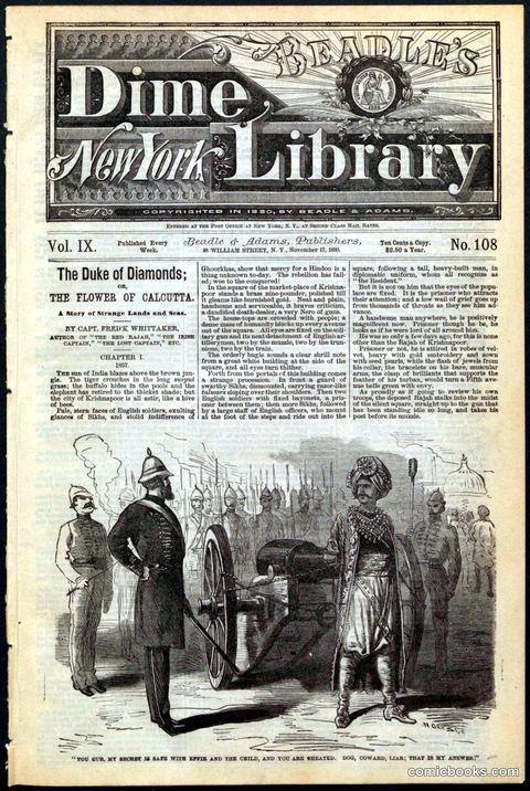 Beadle's New York Dime Library, No. 108