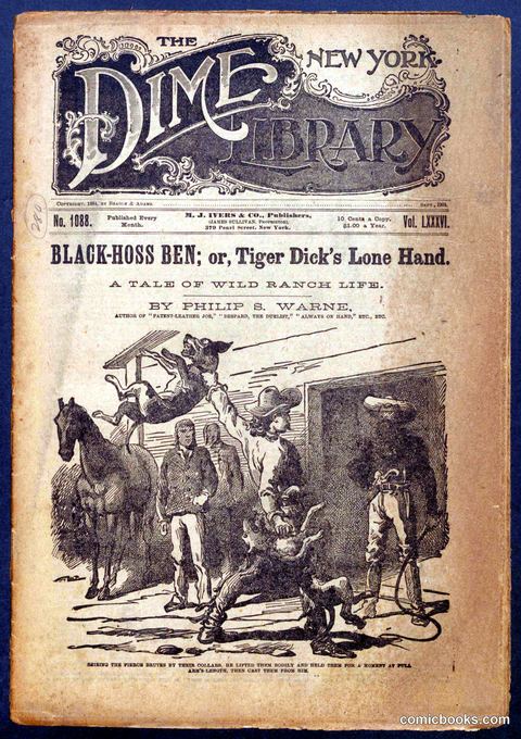 Beadle's New York Dime Library No. 1088