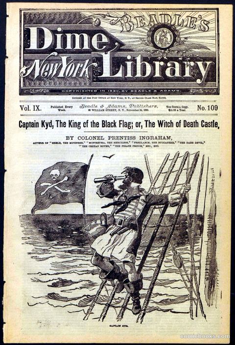 Beadle's Dime Library No. 109