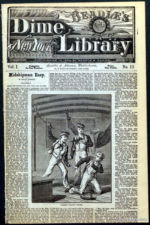Beadle's New York Dime Library No. 11