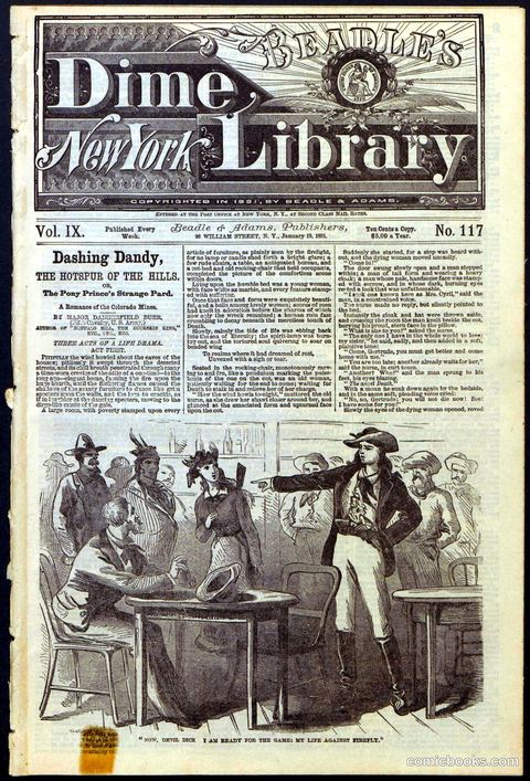 Beadle's New York Dime Library, No. 117