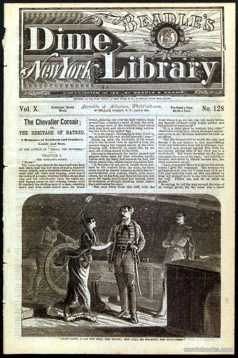 Beadle's New York Dime Library, No. 128