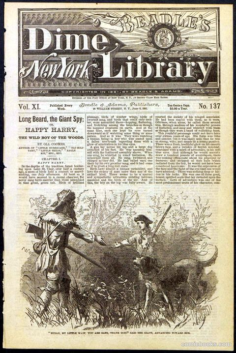 Beadle's New York Dime Library, No. 137