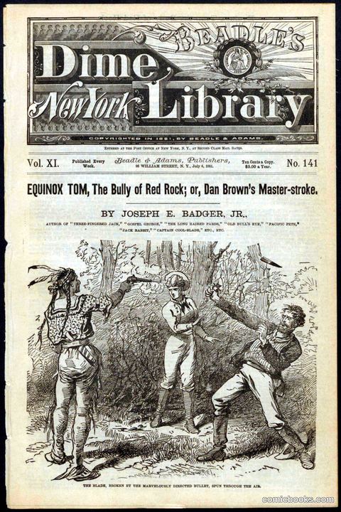 Beadle's New York Dime Library, No. 141