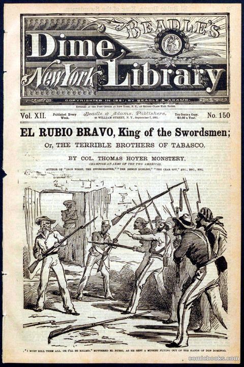 Beadle's New York Dime Library No. 150
