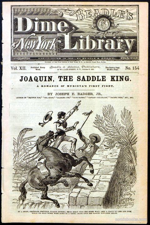 Beadle's New York Dime Library No. 154