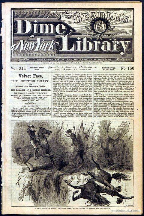 Beadle's New York Dime Library, No. 156