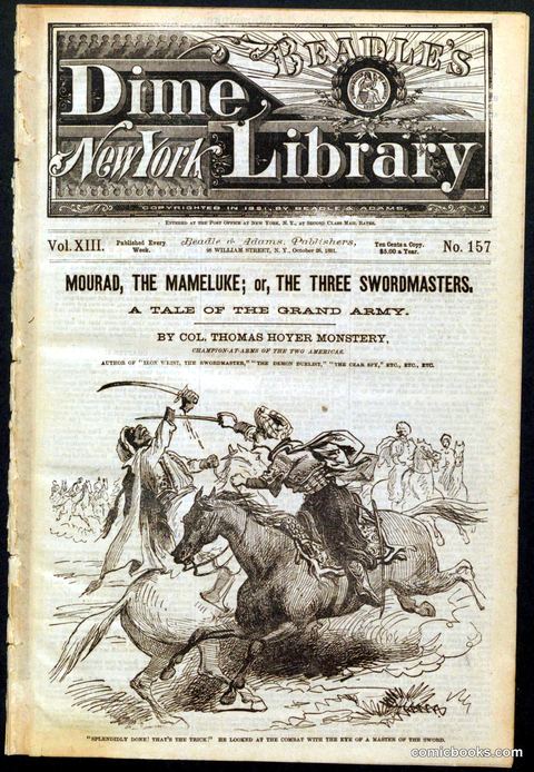 Beadle's Dime Library No. 157
