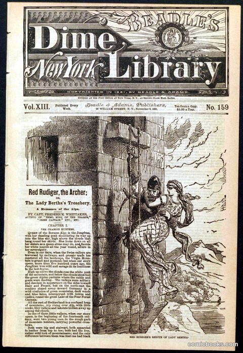 Beadle's New York Dime Library, No. 159