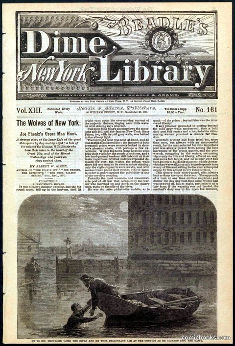 Beadle's New York Dime Library No. 161
