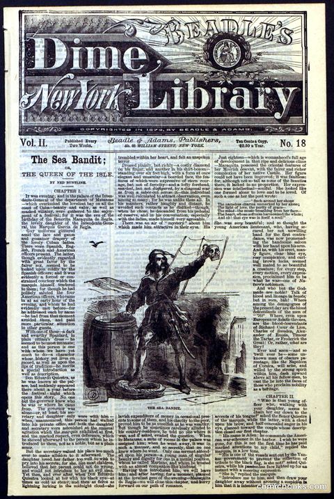Beadle's Dime Library No. 18