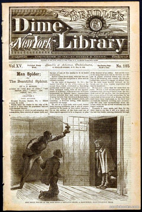 Beadle's New York Dime Library, No. 185
