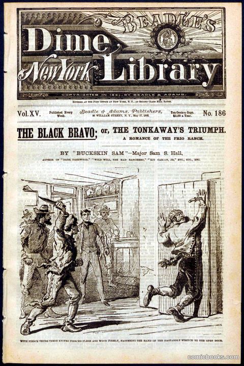 Beadle's New York Dime Library, No. 186